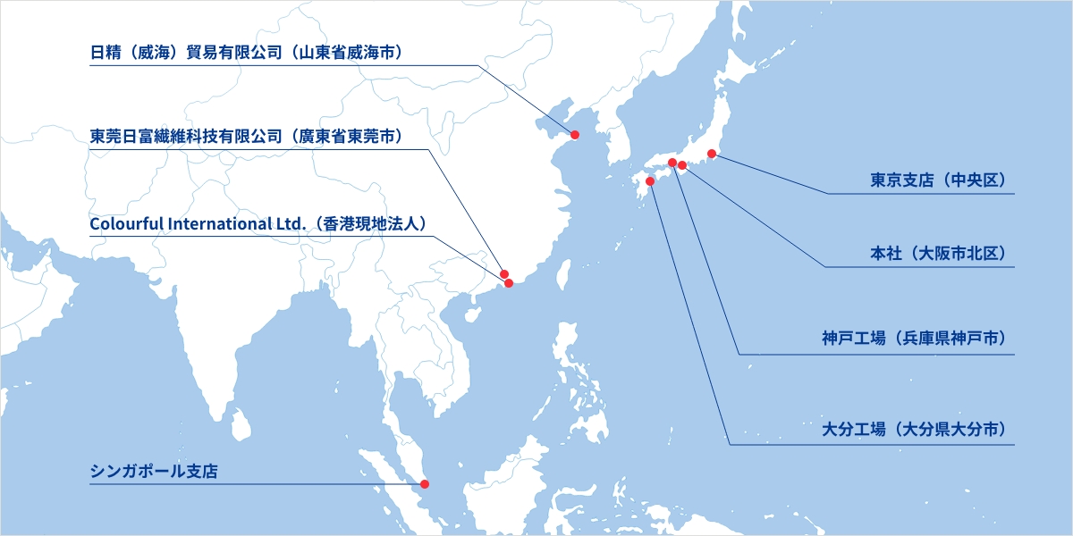 事業所・関連会社の地図